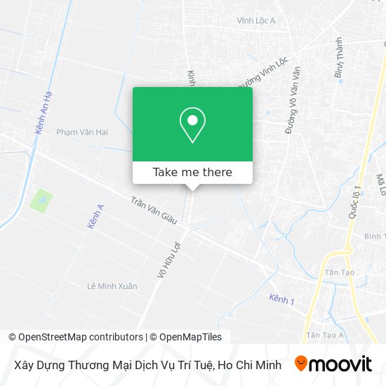 Xây Dựng Thương Mại Dịch Vụ Trí Tuệ map