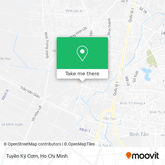 Tuyền Ký Cơm map