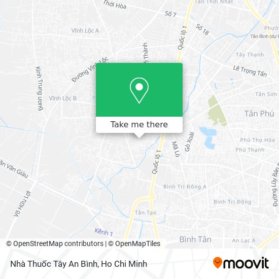 Nhà Thuốc Tây An Bình map