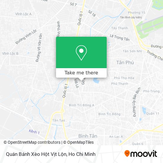 Quán Bánh Xèo Hột Vịt Lộn map