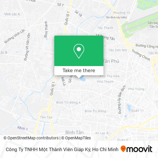 Công Ty TNHH Một Thành Viên Giáp Ký map