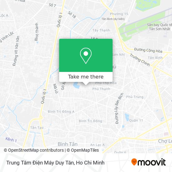 Trung Tâm Điện Máy Duy Tân map