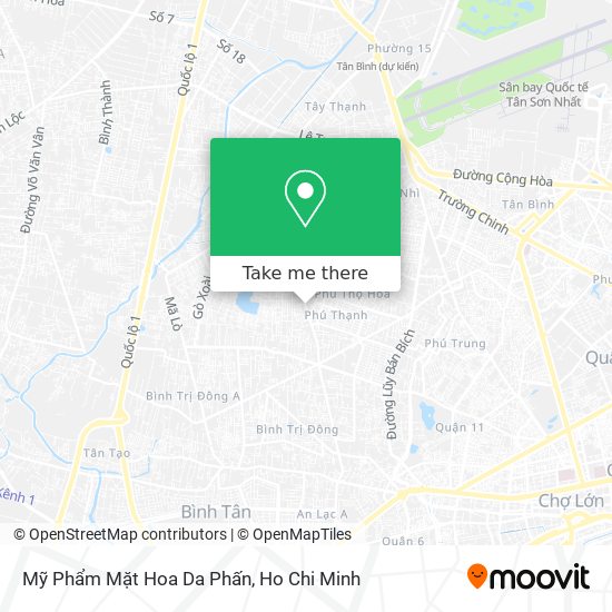 Mỹ Phẩm Mặt Hoa Da Phấn map