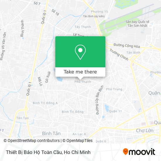 Thiết Bị Bảo Hộ Toàn Cầu map