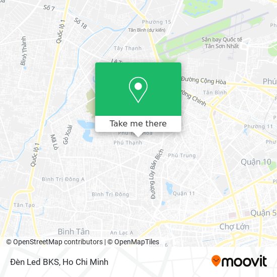 Đèn Led BKS map