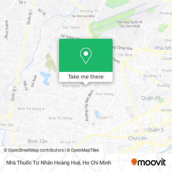 Nhà Thuốc Tư Nhân Hoàng Huệ map