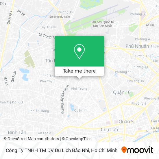 Công Ty TNHH TM DV Du Lịch Bảo Nhi map