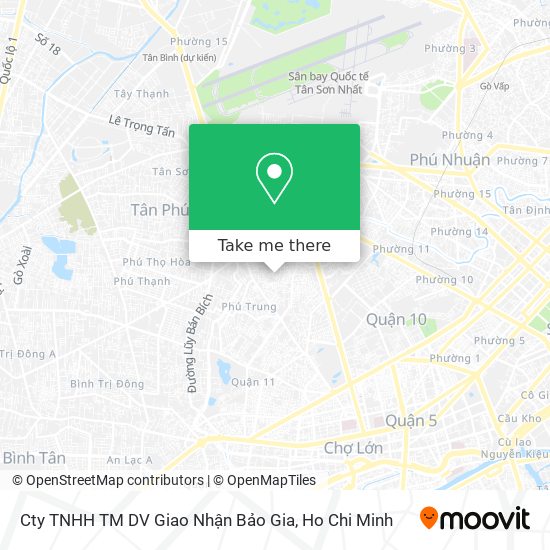 Cty TNHH TM DV Giao Nhận Bảo Gia map