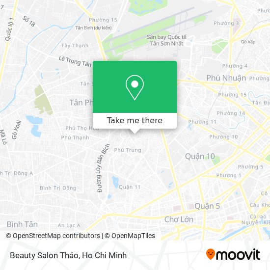 Beauty Salon Thảo map