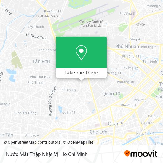 Nước Mát Thập Nhật Vị map