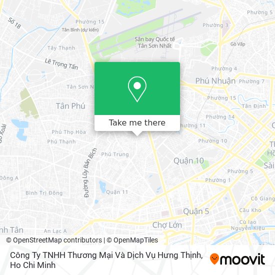 Công Ty TNHH Thương Mại Và Dịch Vụ Hưng Thịnh map