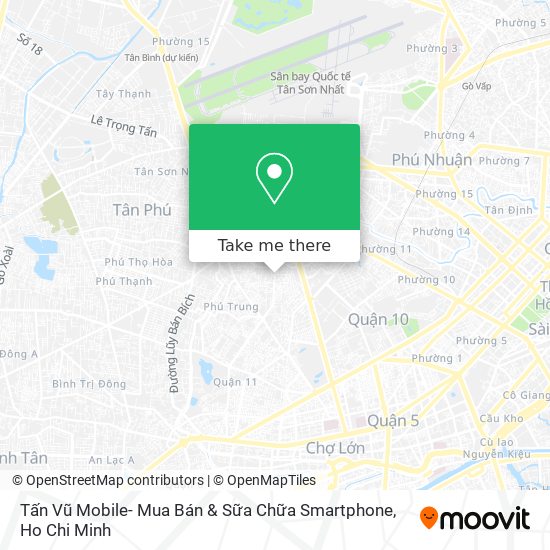 Tấn Vũ Mobile- Mua Bán & Sữa Chữa Smartphone map