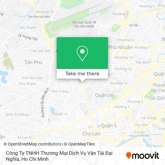 Công Ty TNHH Thương Mại Dịch Vụ Vận Tải Đại Nghĩa map