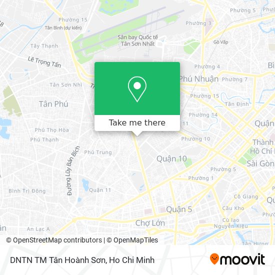 DNTN TM Tân Hoành Sơn map