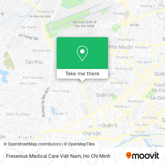 Fresenius Medical Care Việt Nam map