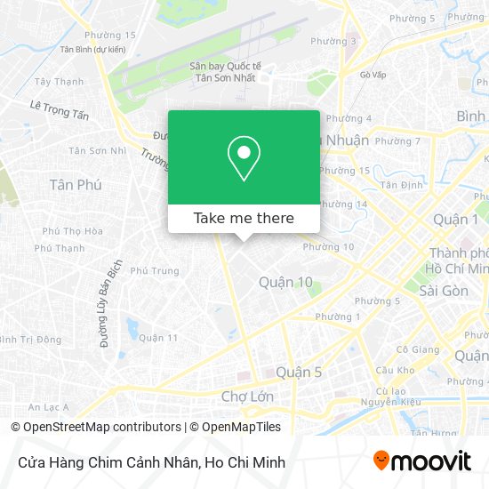 Cửa Hàng Chim Cảnh Nhân map