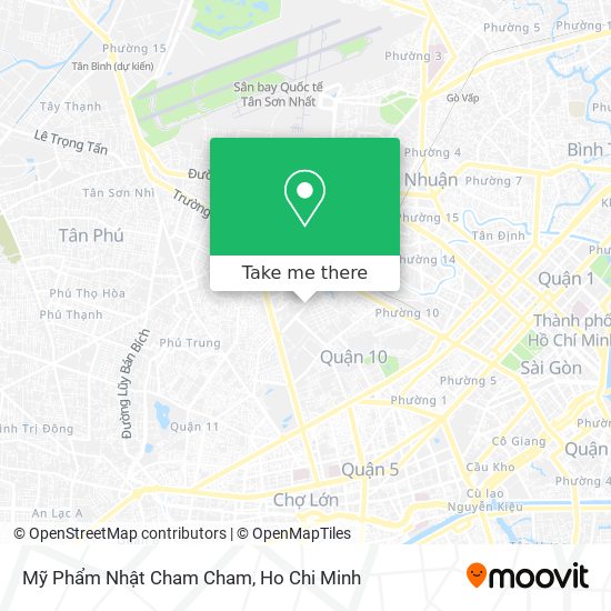 Mỹ Phẩm Nhật Cham Cham map