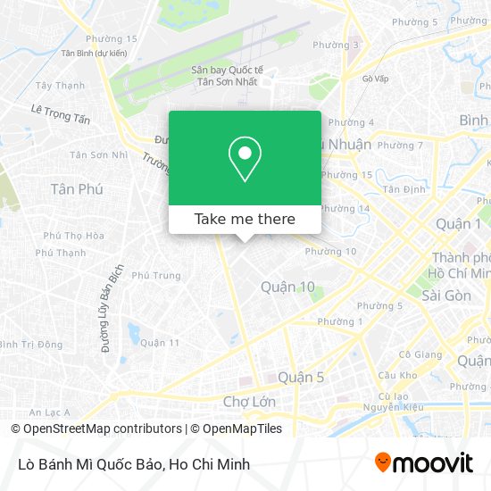 Lò Bánh Mì Quốc Bảo map