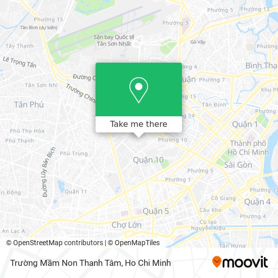 Trường Mầm Non Thanh Tâm map