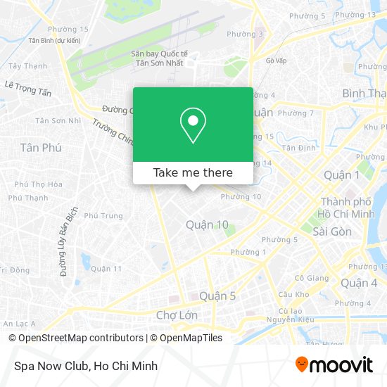 Spa Now Club map