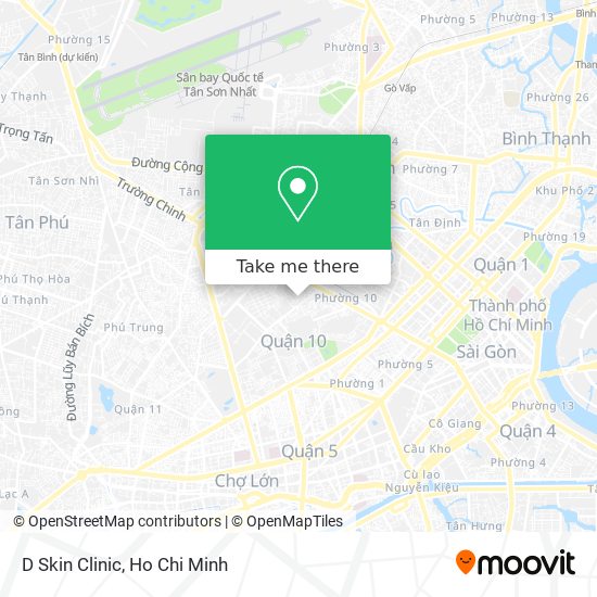 D Skin Clinic map