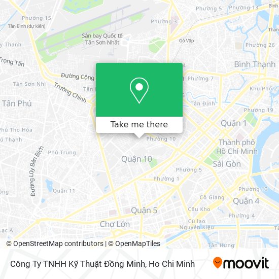 Công Ty TNHH Kỹ Thuật Đồng Minh map