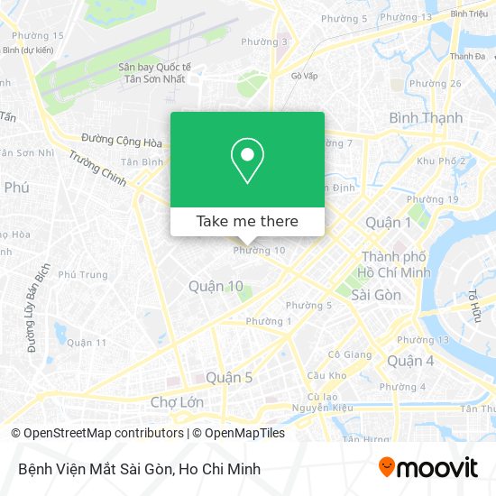 Bệnh Viện Mắt Sài Gòn map