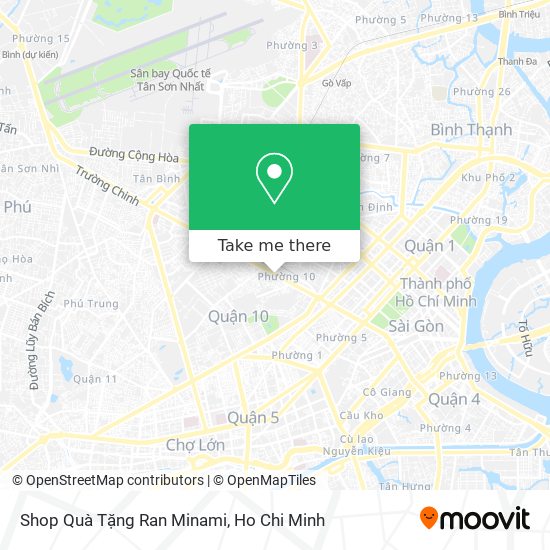 Shop Quà Tặng Ran Minami map