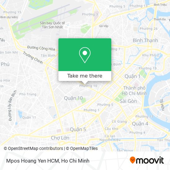 Mpos Hoang Yen HCM map