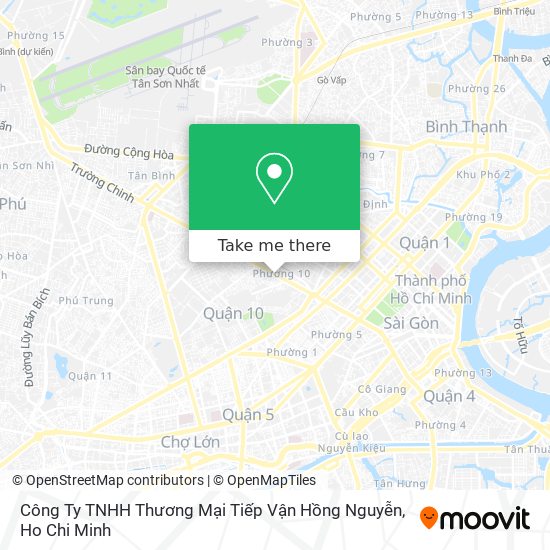 Công Ty TNHH Thương Mại Tiếp Vận Hồng Nguyễn map