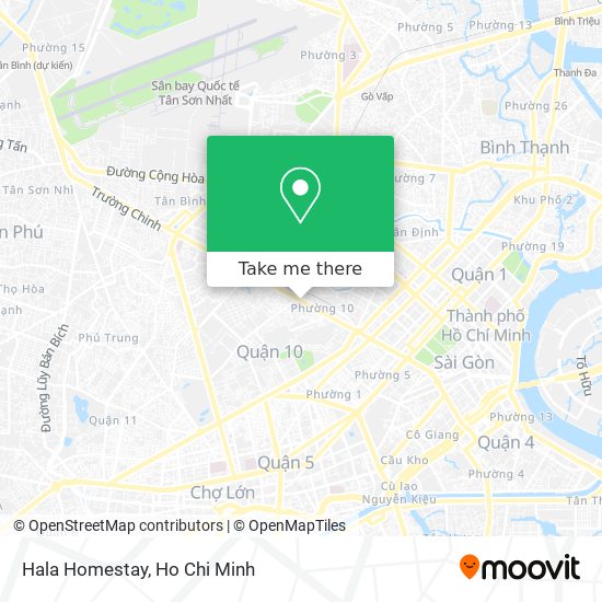 Hala Homestay map