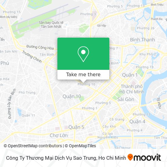 Công Ty Thương Mại Dịch Vụ Sao Trung map