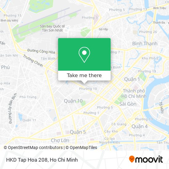 HKD Tap Hoa 208 map