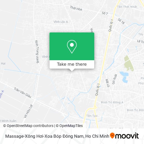 Massage-Xông Hơi-Xoa Bóp Đông Nam map