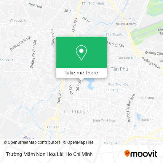 Trường Mầm Non Hoa Lài map