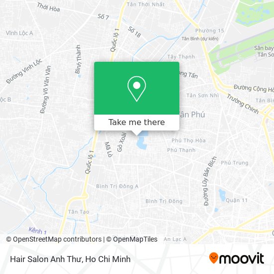 Hair Salon Anh Thư map