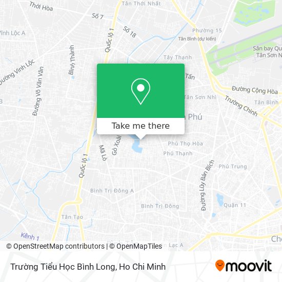 Trường Tiểu Học Bình Long map