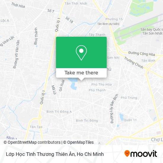 Lớp Học Tình Thương Thiên Ân map