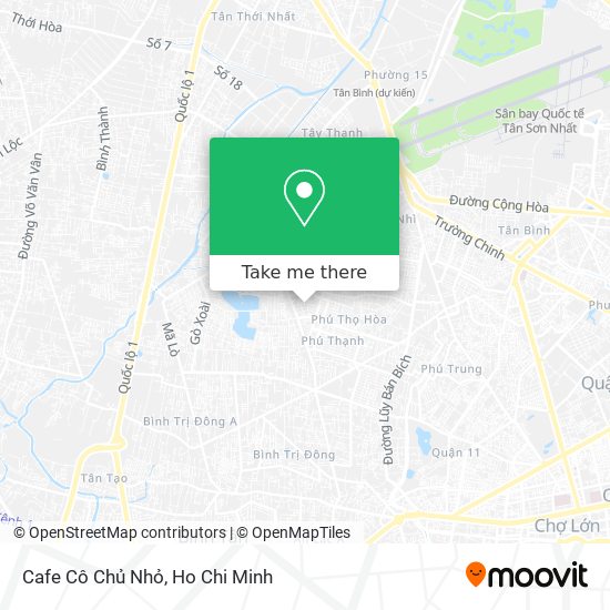 Cafe Cô Chủ Nhỏ map