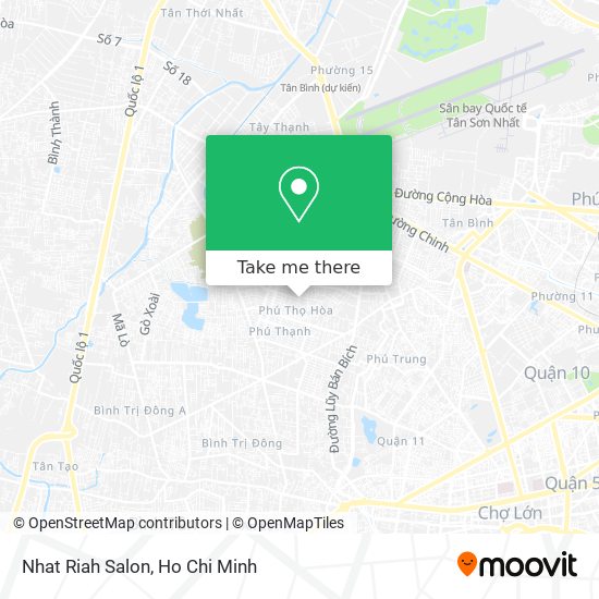 Nhat Riah Salon map