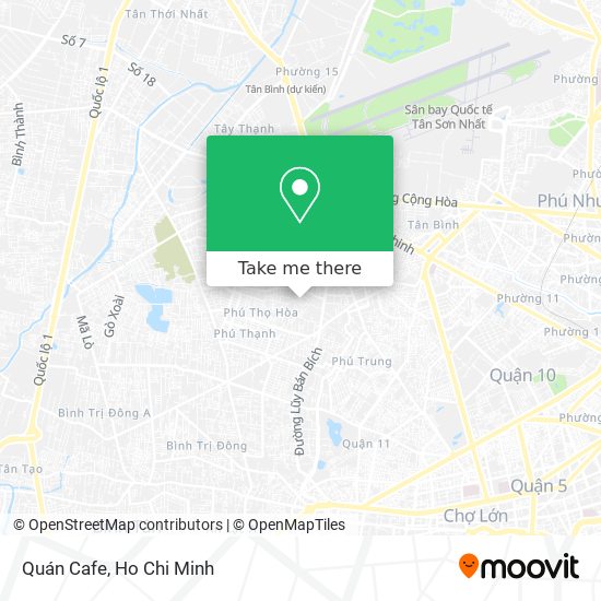 Quán Cafe map