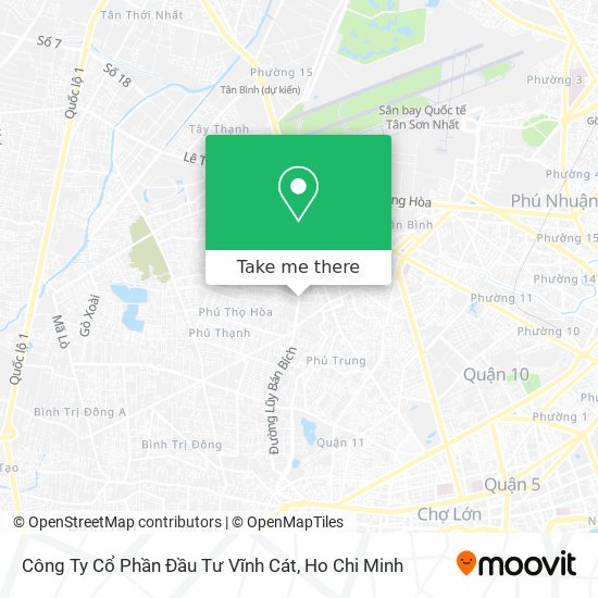 Công Ty Cổ Phần Đầu Tư Vĩnh Cát map