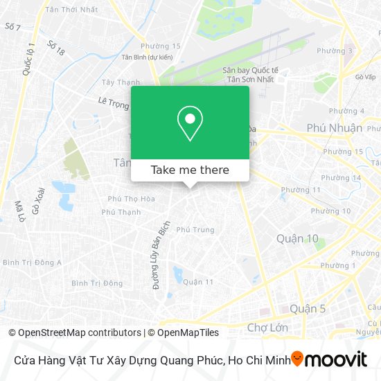 Cửa Hàng Vật Tư Xây Dựng Quang Phúc map