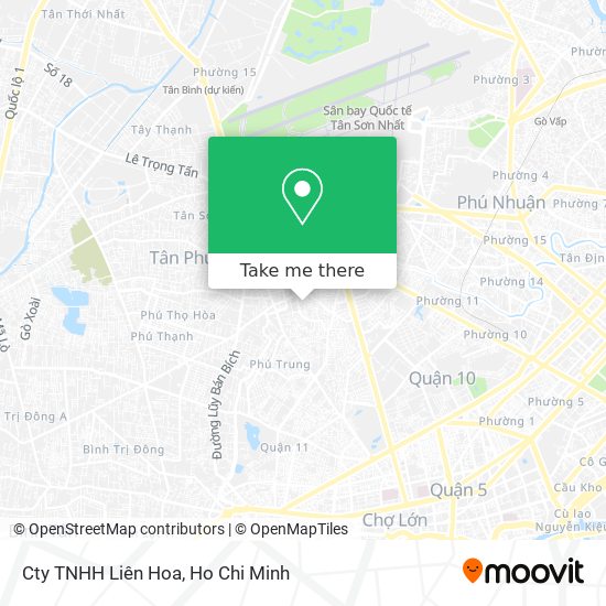 Cty TNHH Liên Hoa map