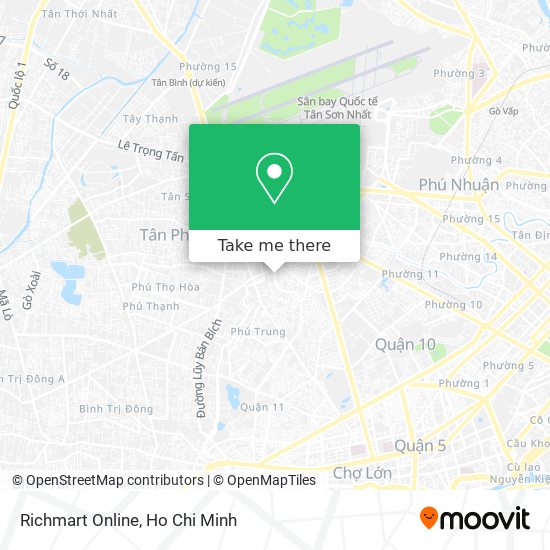Richmart Online map
