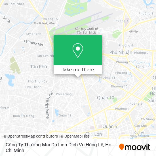 Công Ty Thương Mại-Du Lịch-Dịch Vụ Hùng Lê map