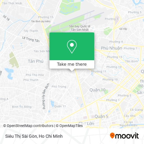 Siêu Thị Sài Gòn map