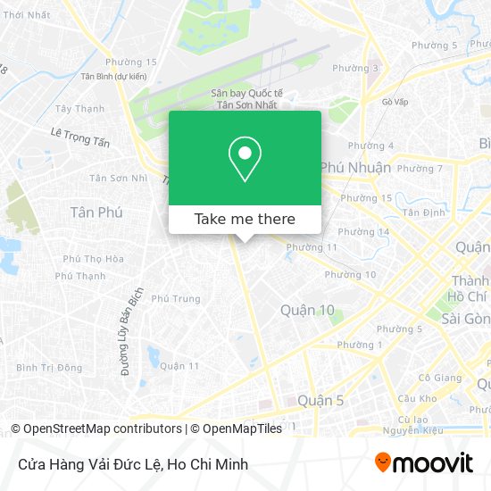 Cửa Hàng Vải Đức Lệ map