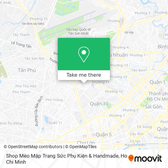 Shop Mèo Mập Trang Sức Phụ Kiện & Handmade map