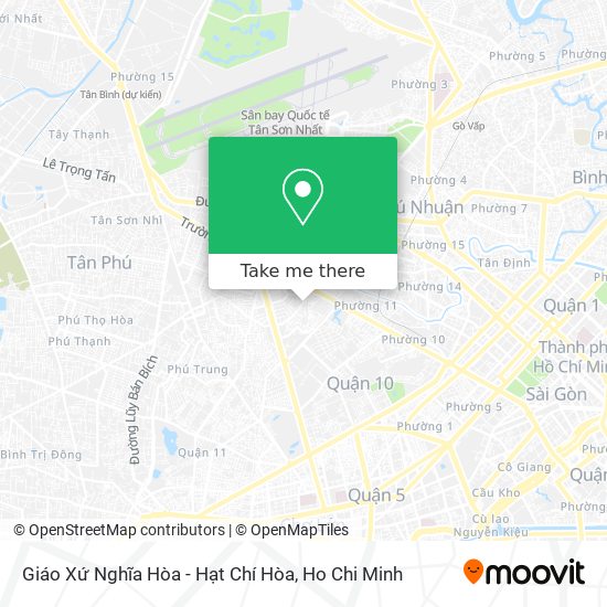 Giáo Xứ Nghĩa Hòa - Hạt Chí Hòa map